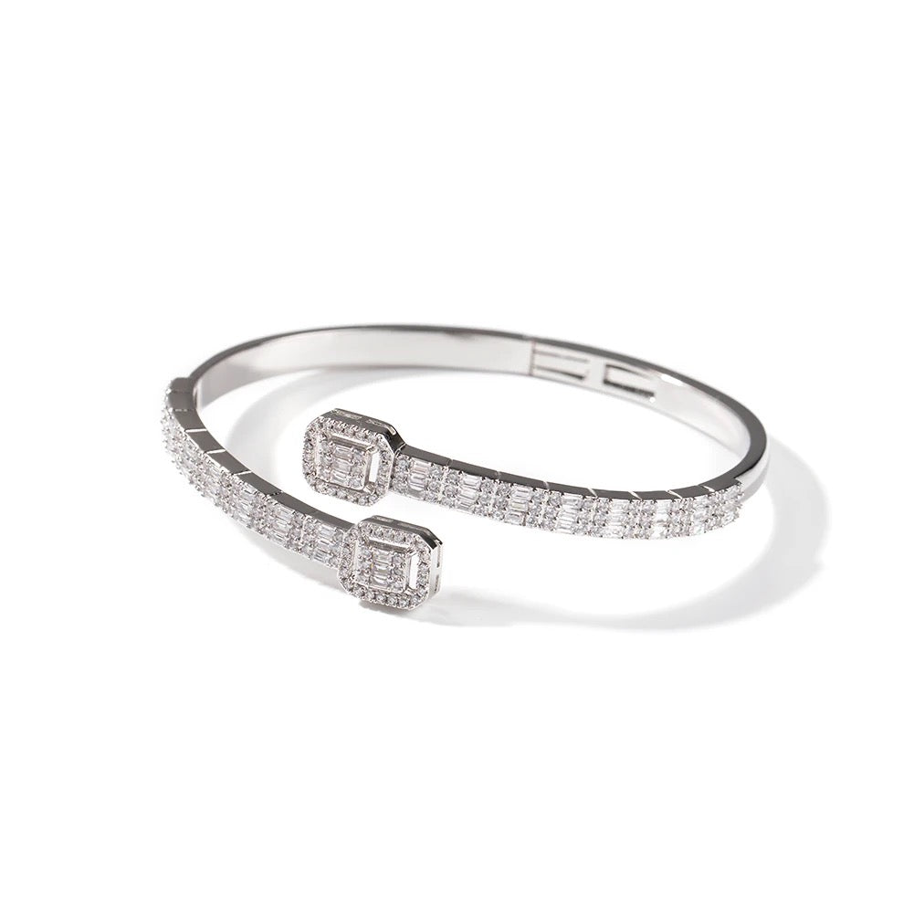 Mini Baguette Cuff Bangle