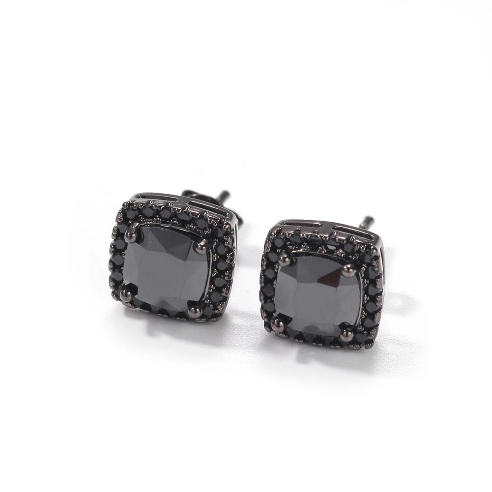 Princess Cut Earrings