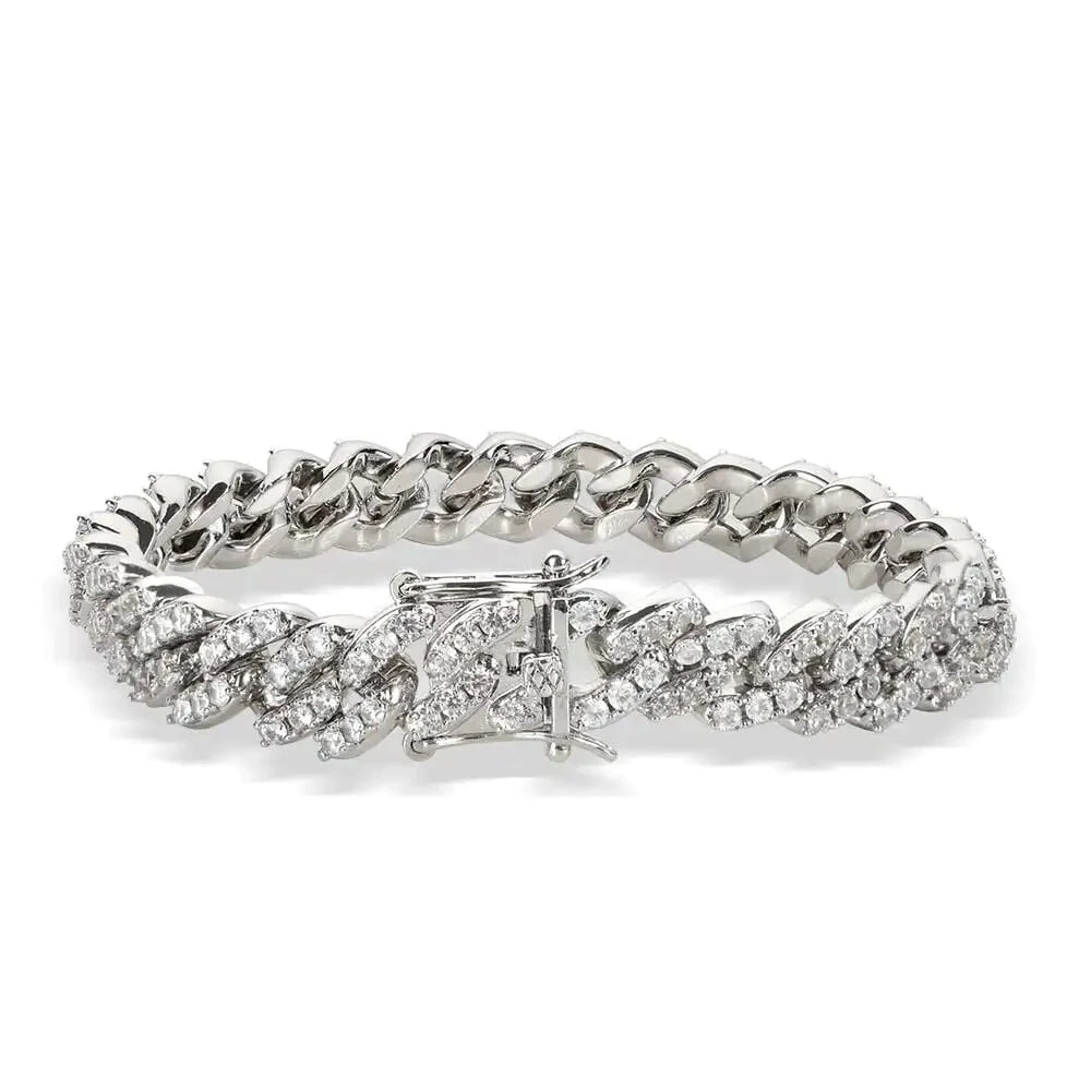 KLEW Pavè Cuban Bracelet