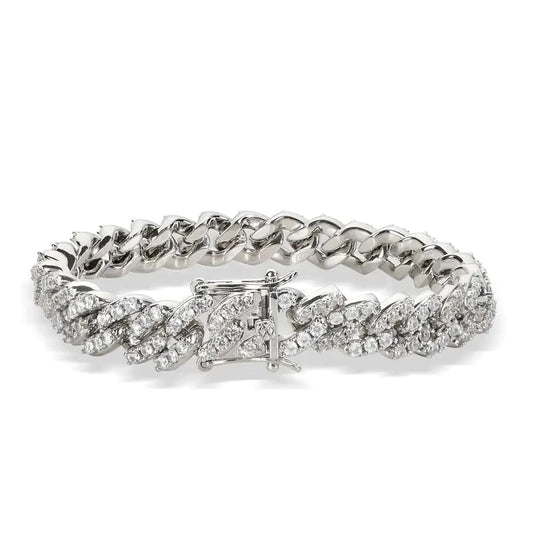 KLEW Pavè Cuban Bracelet