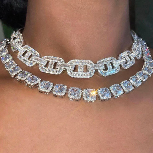 Princess Cut Necklace