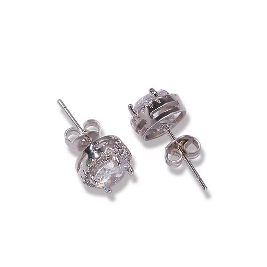 Baguette Stud Earrings