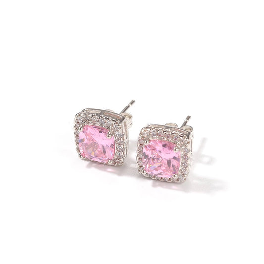 Princess Cut Earrings